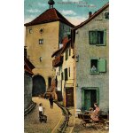 Carte postale ancienne, france, haut rhin ( 68 ), turckheim, porte de munster