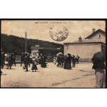 Carte postale ancienne, france, hauts de seine ( 92 ), antony, a l'arriv�e du train, gare