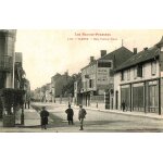 Carte postale ancienne, france, hautes pyr�n�es ( 65 ), tarbes, rue victor hugo