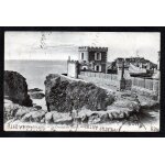 Carte postale ancienne, france, ille et vilaine ( 35 ), saint lunaire, la crevasse du d�coll�