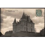 Carte postale ancienne, france, indre et loire ( 37 ), l'�le bouchard, ch�teau du temple