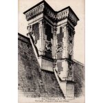 Carte postale ancienne, france, loir et cher ( 41 ), blois, le ch�teau, aile fran�ois 1er, une chemin�e ...