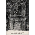 Carte postale ancienne, france, loir et cher ( 41 ), cheverny, le ch�teau, chemin�e de la chambre du ...