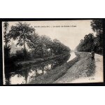 Carte postale ancienne, france, loire atlantique ( 44 ), blain, le canal de nantes a brest