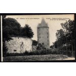 Carte postale ancienne, france, loire atlantique ( 44 ), blain, le ch�teau, la douve et la tour conn�table ...