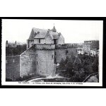 Carte postale ancienne, france, loire atlantique ( 44 ), nantes, le ch�teau des ducs de bretagne, vue ...