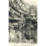 Carte postale ancienne, france, lot ( 46 ), padirac, le sommet du grand escalier