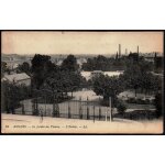 Carte postale ancienne, france, maine et loire ( 49 ), angers, le jardin des plantes, entr�e