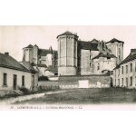Carte postale ancienne, france, maine et loire ( 49 ), saumur, le ch�teau f�odal c�t� ouest
