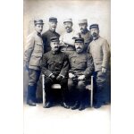 Carte postale ancienne, france, militaires en tenue, officiers