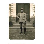Carte postale ancienne, france, militaria, militaire en tenue ( photo souvenir de la grande guerre )