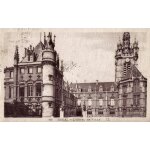 Carte postale ancienne, france, nord ( 59 ), douai, h�tel de ville - texte du 02 / 01 / 1928
