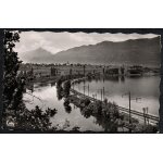 Carte postale ancienne, france, savoie ( 73 ), le bourget du lac, baie de gr�sine, la ligne sncf paris ...