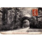 Carte postale ancienne, france, seine et marne ( 77 ), entre de villefermoy prs de nangis