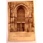 Carte postale ancienne gers auch cathedrale porte cote place salinis