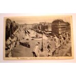 Carte postale ancienne gironde bordeaux les allees de tourny vues du theatre