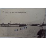 Carte postale ancienne de l' ile de r : entre du port de st. martin - de - r. edit. ch. colas, cognac. ...