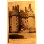 Carte postale ancienne indre et loire langeais porte d entree du chateau