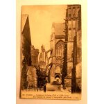 Carte postale ancienne indre et loire tours cathedrale st gatien arcs boutants du transept et gargouilles ...