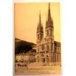Carte postale ancienne isere voiron l eglise saint bruno le chateau baral notre dame de vouise