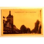 Carte postale ancienne lot et garonne villeneuve sur lot place du general st michel
