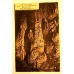 Carte postale ancienne lot le lot illustre grotte de presque pres de cere salle des draperies