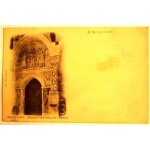 Carte postale ancienne lot le lot illustre souillac portail interieur de l eglise