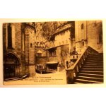 Carte postale ancienne lot le lot pittoresque rocamadour cour interieure des sanctuaires parvis de notre ...