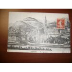 Carte postale ancienne de lourdes vue g�n�rale