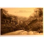 Carte postale ancienne lozere gorges du tarn le cirque des beaumes et beaumes basses Carte postale ancienne lozere gorges du tarn le cirque des beaumes et beaumes basses