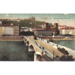 Carte postale ancienne de lyon (rh�ne - 69) : cal�che et tramway