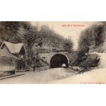 Carte postale ancienne noir et blanc les cols des vosges - au tunnel de bussang - cote de bussang - altitude ...