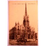 Carte postale ancienne nord lille eglise saint maurice