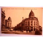 Carte postale ancienne nord lille hotel carlton rues faidherbe et de paris