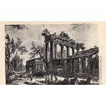 Carte postale ancienne - oeuvre de piranesi - palais et monuments - auguste vincent editeur