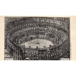 Carte postale ancienne oeuvre de piranesi - palais et monuments - editions auguste vincent