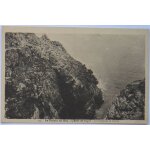 Carte postale ancienne - la pointe du raz - l'enfer de plogoff - la chemin�e du diable