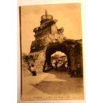 Carte postale ancienne pyrenees atlantiques biarritz le rocher de la vierge