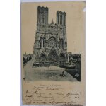Carte postale ancienne - reims - la cath�drale