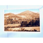 Carte postale ancienne sepia - le vaucluse illustre. gigondas 6. la route des florets et le pic de piegu. ...