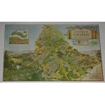 Carte postale ancienne le vignoble de chablis + carte grands crus en haut a gauche origine domaine laroche ... Carte postale ancienne le vignoble de chablis + carte grands crus en haut a gauche origine domaine laroche ...