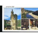 Carte postale d' anduze (gard) 4 vues
