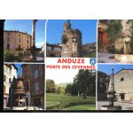 Carte postale d' anduze (gard) 6 vues