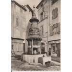 Carte postale d'anduze (gard) - fontaine mauresque datant de 1649