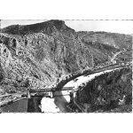 Carte postale - anduze (gard) le pont de fer sur le gardon