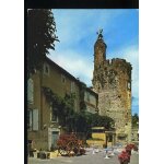 Carte postale d' anduze (gard) la tour de l'horloge