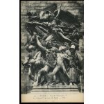 Carte postale de paris : arc de triomphe,  le dpart , groupe de rude