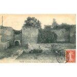 Carte postale - blaye - le chateau de garibert a l'interieur de la citadelle