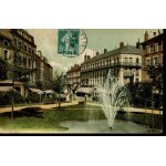 Carte postale de bourg (ain) le square lalande