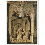 Carte postale bourg - en - bresse, eglise de brou xvie si�cle, retable des sept - joies de la vierge ...